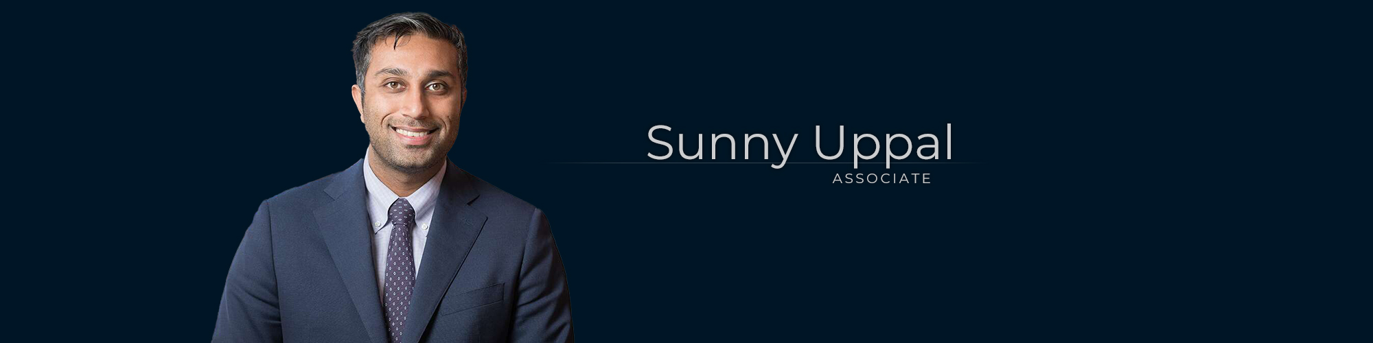 Sunny Uppal, Associate at Dominion GovLaw LLP