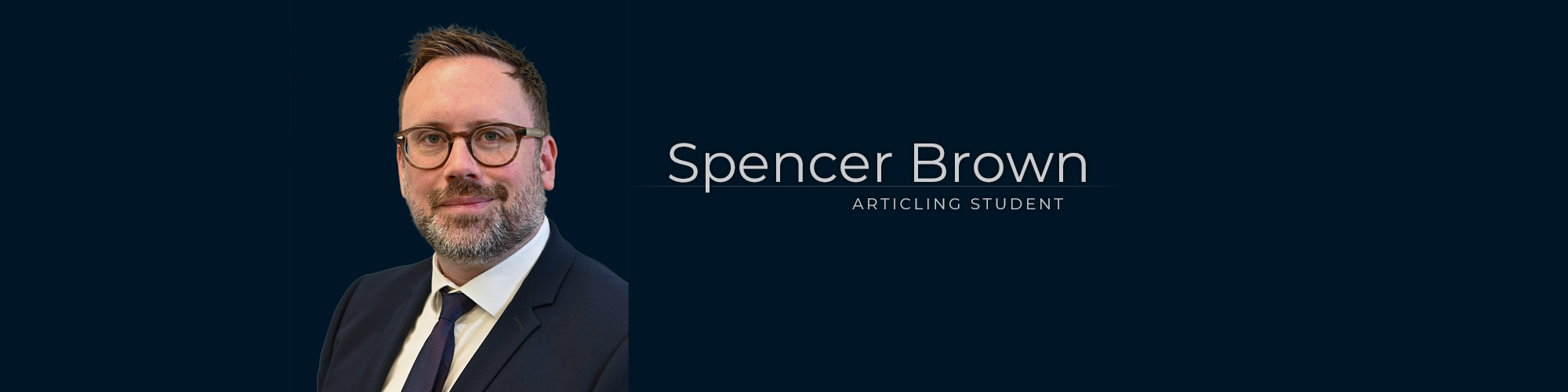 Spencer Brown, Articling Student at Dominion GovLaw LLP
